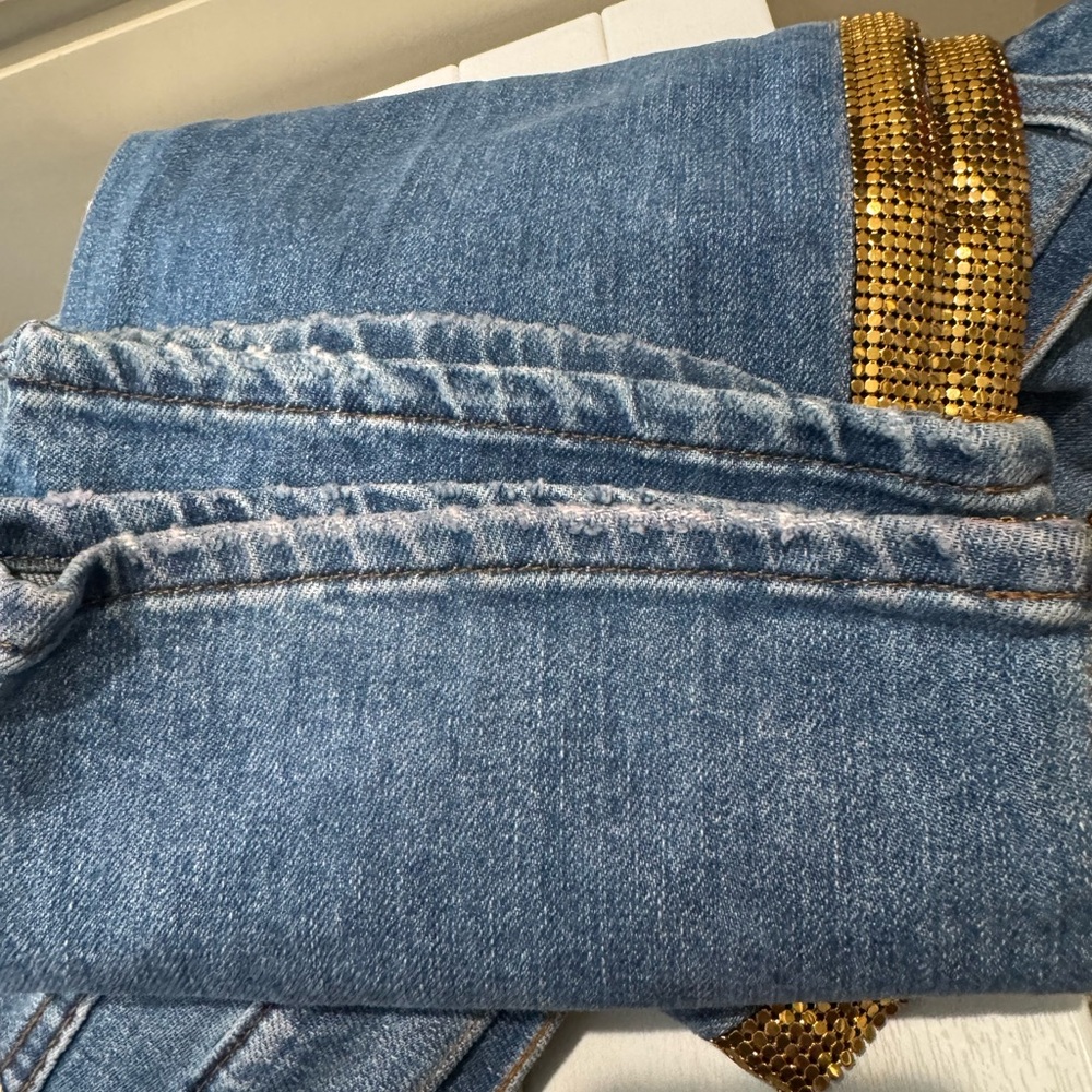 Roberto Cavalli Denim jeans with Gold Detailing - Picture 5 of 10